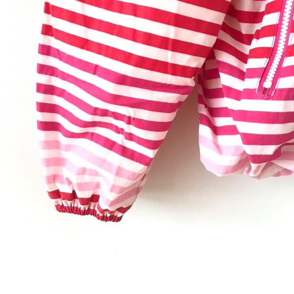 Hunter pink, red, and white striped jacket - Picture 2 of 12